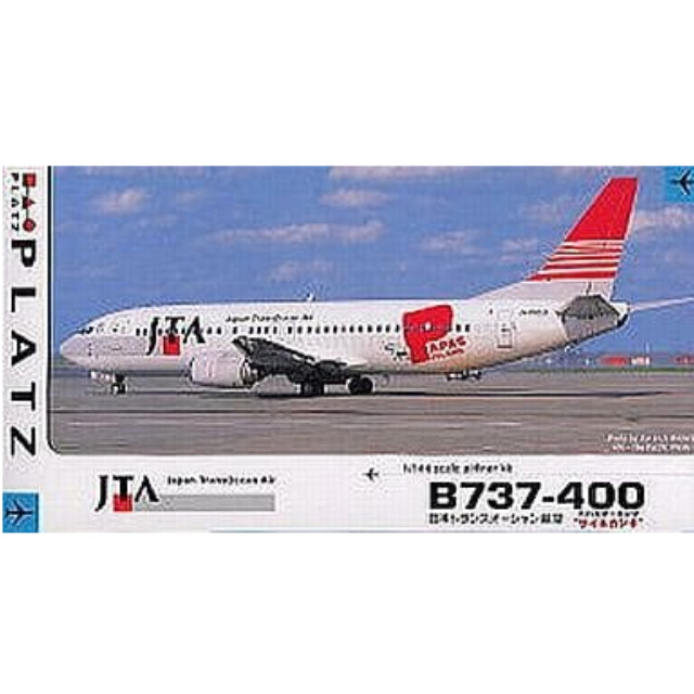 [PTM]1/144 B737-400 日本トランスオーシャン航空 パパスマーキング サイ&カジキ [AA4] プラッツ プラモデル