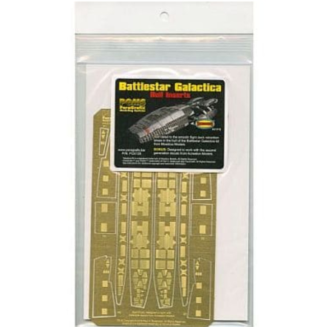 [PTM]1/4105 BATTLESTAR GALACTICA  HULL INSERTS 「バトルスター・ギャラクティカ」 エッチングパーツ [PGX138] パラグラフィックス プラモデル