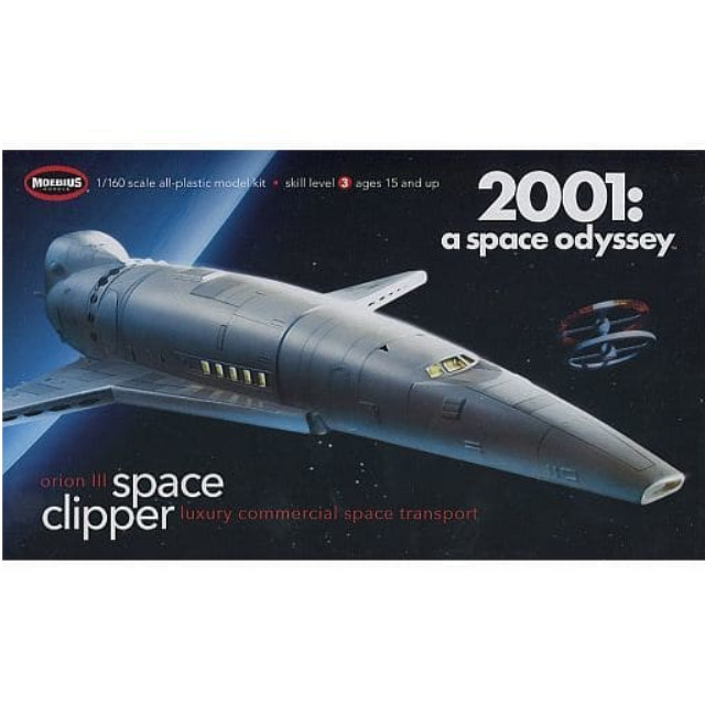 [PTM]1/144 オリオン号 スペースクリッパー 「2001年宇宙の旅」 [MOE2001-2R] メビウスモデル(MOEBIUS) プラモデル