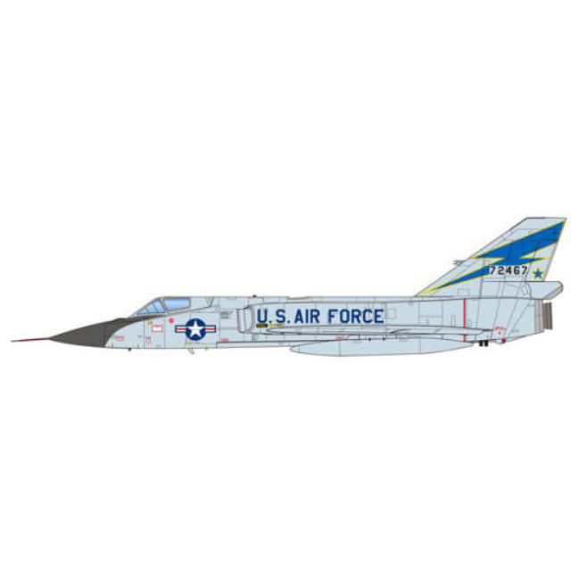 [PTM]1/144 F-106A デルタダート 2機セット [FC-10] プラッツ/エフトイズ・コンフェクト プラモデル