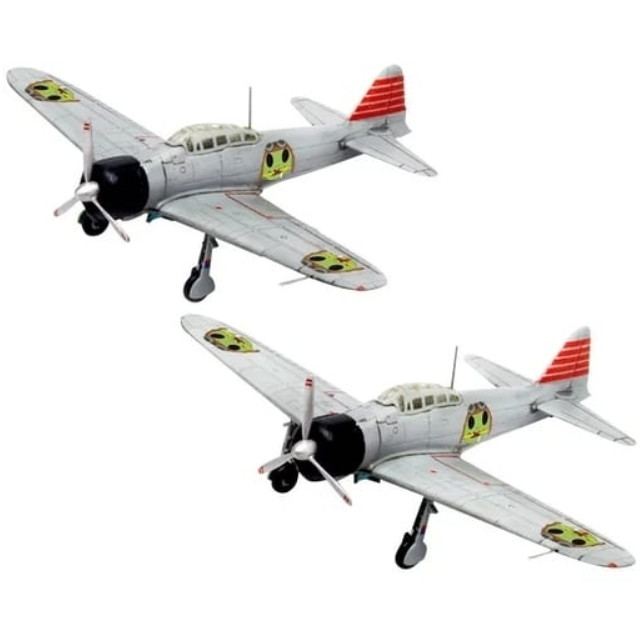 [特典付き] 1/144 零戦二一型 空賊機 「荒野のコトブキ飛行隊」 [KHK144-1SP] プラッツ/プレックス プラモデル