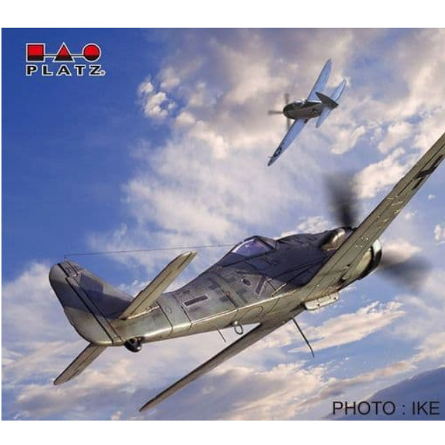 [PTM]1/144 フォッケウルフ Fw190 D-9 ドイツ本土防空1945 2機セット [PDR-18] プラッツ プラモデル