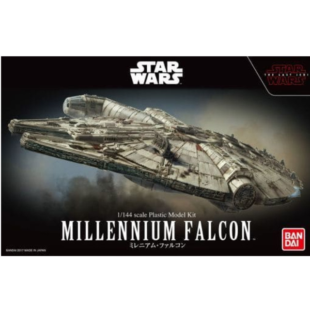 [PTM]1/144 ミレニアム・ファルコン 「スター・ウォーズ エピソード8/最後のジェダイ」 バンダイ プラモデル