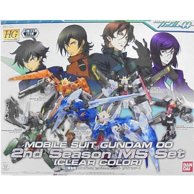 [PTM]1/144 HG 2nd Season MSセット クリアカラー 「機動戦士ガンダム00(ダブルオー)」 イベント限定 [0228307] バンダイ プラモデル