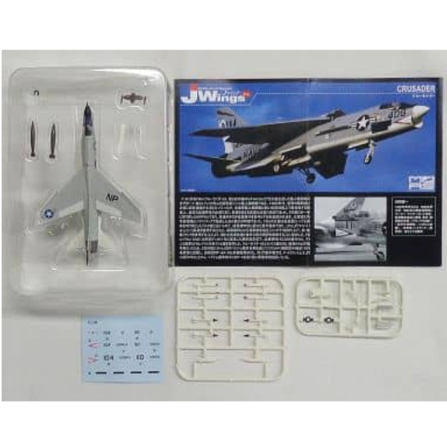 [PTM]1/144 F-8E VF-211 Chrckmates 米軍機 「Jウイング監修 ミニタリーエアクラフトシリーズ ベトナム航空戦 第3弾」 カフェレオ プラモデル