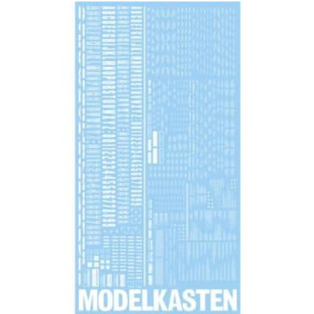 [PTM]1/100&1/144 マルチパーパス コーション デカール (ホワイト) [DC-02] モデルカステン プラモデル