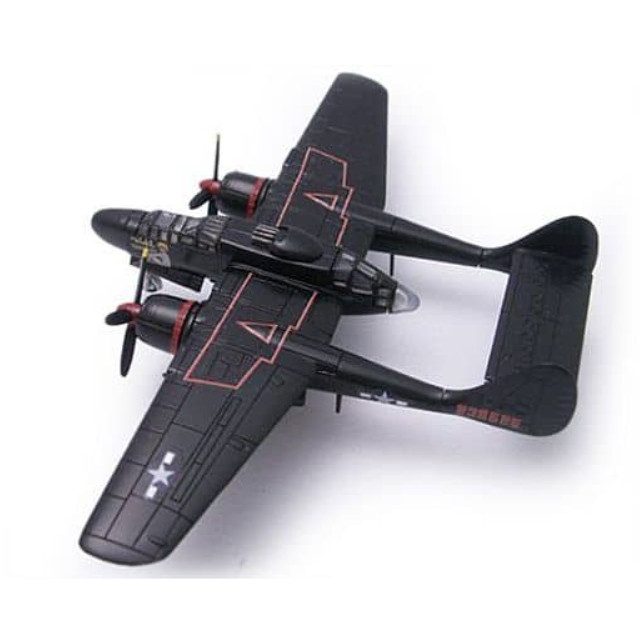 [PTM]1/144 P-61A 548th NFS 硫黄島 ナイトテイクオフ 「ミリタリーエアクラフトシリーズ ビッグバード Vol.2」 カフェレオ プラモデル