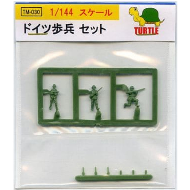 [PTM]1/144 ドイツ歩兵セット [TM-030] タートル(TURTLE) プラモデル