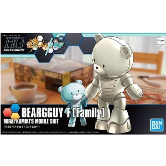 [PTM]1/144 HGBF KUMA-F ベアッガイF(ファミリー) 「ガンダムビルドファイターズトライ」 BANDAI SPIRITS プラモデル