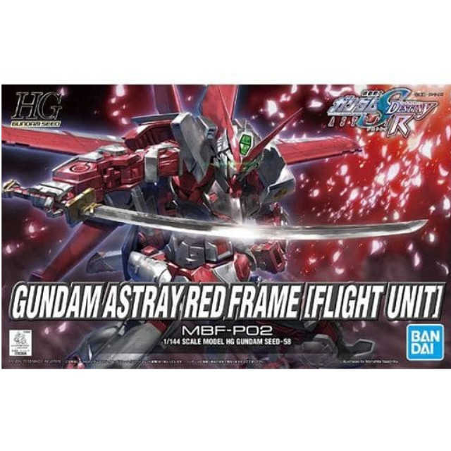 [PTM]1/144 HG MBF-P02 ガンダムアストレイ レッドフレーム(フライトユニット装備) 「機動戦士ガンダムSEED DESTINY ASTRAY」 BANDAI SPIRITS プラモデル