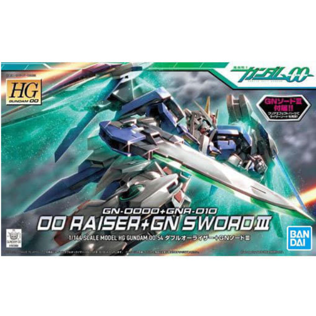 [PTM]1/144 HG GN-0000+GNR-010 ダブルオーライザー+GNソードIII 「機動戦士ガンダム00」 BANDAI SPIRITS プラモデル