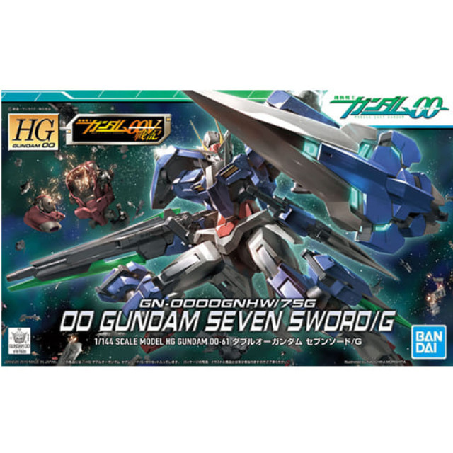 [PTM]1/144 HG ダブルオーガンダムセブンソード/G 「機動戦士ガンダム00」 BANDAI SPIRITS プラモデル