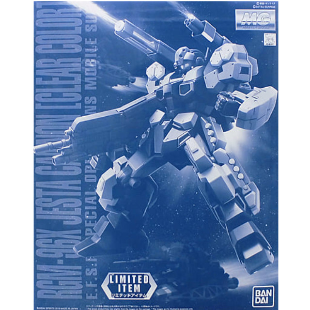 [PTM]1/100 MG RGM-96X ジェスタ・キャノン(クリアカラー) 「機動戦士ガンダムUC」 イベント限定 [5058989] BANDAI SPIRITS プラモデル