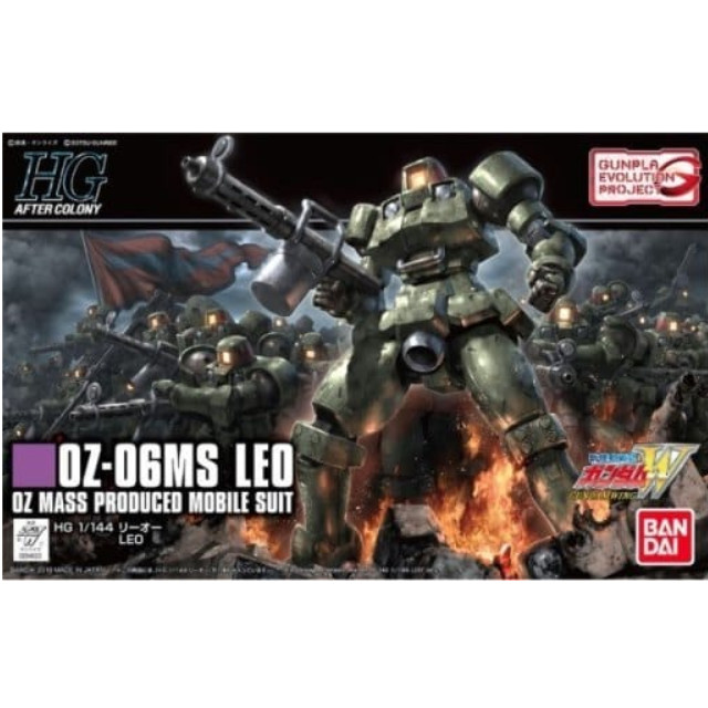 [PTM]1/144 HGAC GUNPLA EVOLUTION PROJECT OZ-06MS リーオー 「新機動戦記ガンダムW」 BANDAI SPIRITS プラモデル