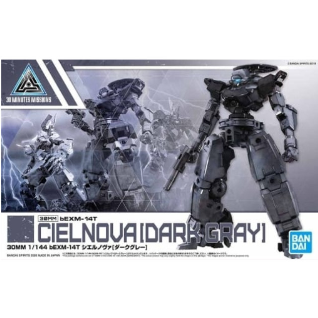 [PTM]1/144 30MM bEXM-14T シエルノヴァ(ダークグレー) 「30 MINUTES MISSIONS」 [5060251] BANDAI SPIRITS プラモデル