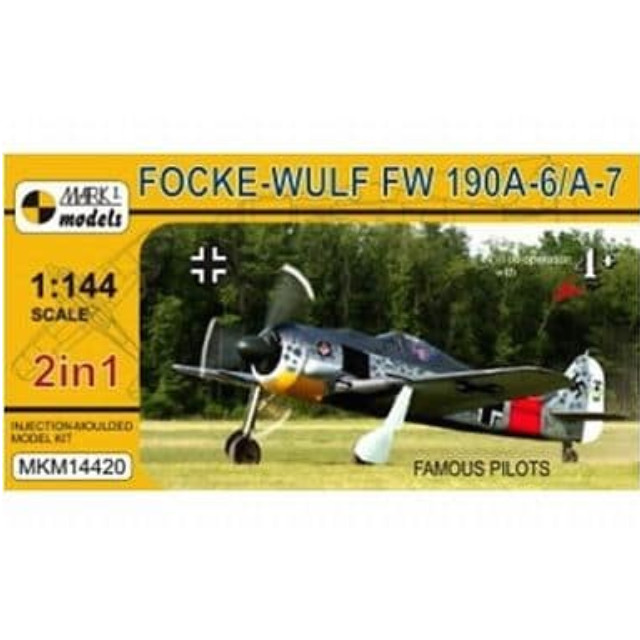 [PTM]1/144 Fw 190A-6/7 (2in1) [MKM14420] Mark I(マーク1) プラモデル