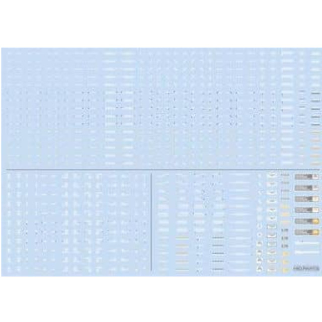 [PTM]1/144 NCデカール05 ホワイト(1枚入) [NC05W-144-2] ハイキューパーツ プラモデル