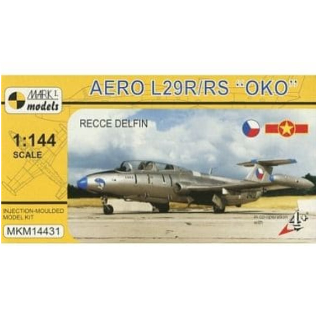 [PTM]1/144 アエロ L-29R/RS デルフィン 偵察型 [MKM14431] Mark I(マーク1) プラモデル