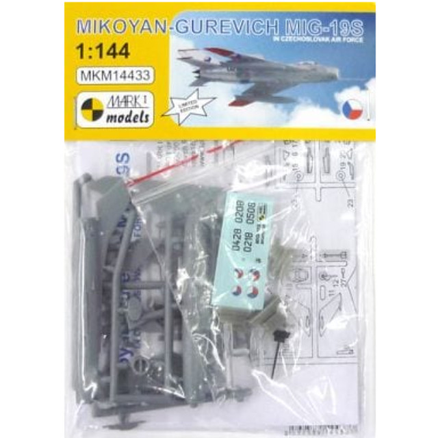[PTM]1/144 MiG-19S ファーマーC (チェコ空軍) [MKM14433] Mark I(マーク1) プラモデル