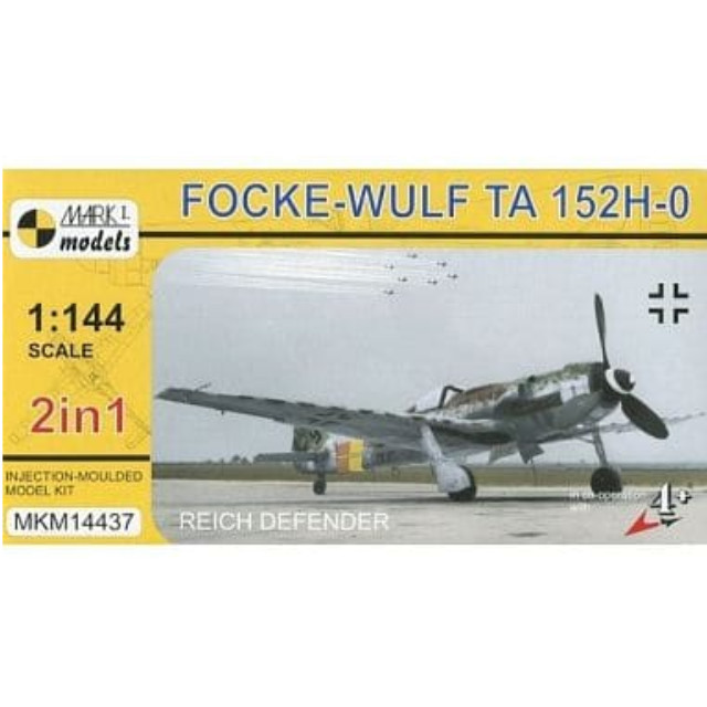 [PTM]1/144 フォッケウルフ Ta 152H-0 ライヒディフェンダー (2in1) [MKM14437] Mark I(マーク1) プラモデル