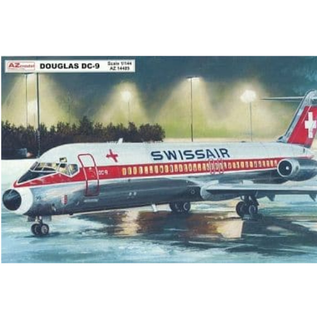 [PTM]1/144 ダグラスDC-9スイス JAT [AZM14409] AZ Model(エーゼットモデル) プラモデル