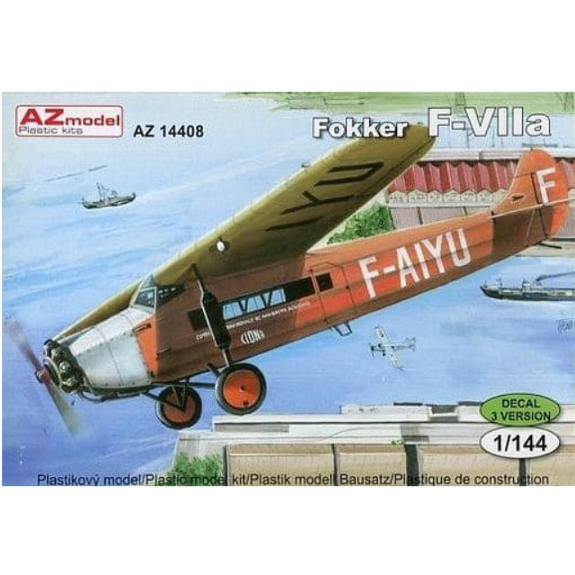 [PTM]1/144 フォッカー F.VIIa 民間型 [AZM14408] AZ Model(エーゼットモデル) プラモデル
