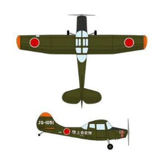 [PTM]1/144 セスナ L-19E バードドッグ 陸上自衛隊 [MWG144304] MINIWING(ミニウィング) プラモデル