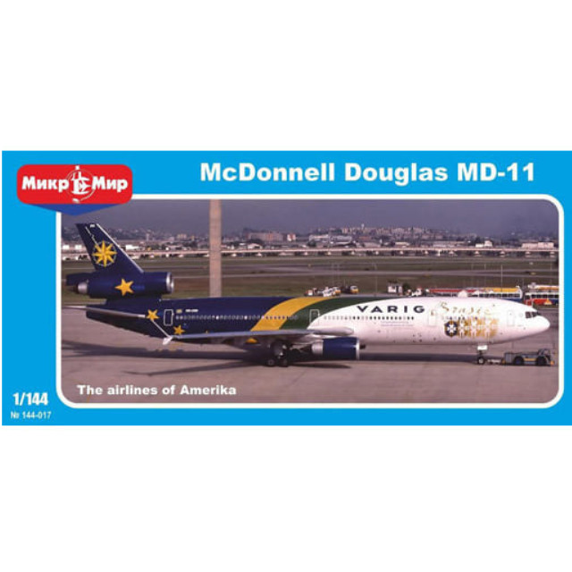 [PTM]1/144 マクダネル・ダグラス MD-11 `アメリカ大陸のエアライン` [MKR144-017] MIKROMIR(ミクロミル) プラモデル