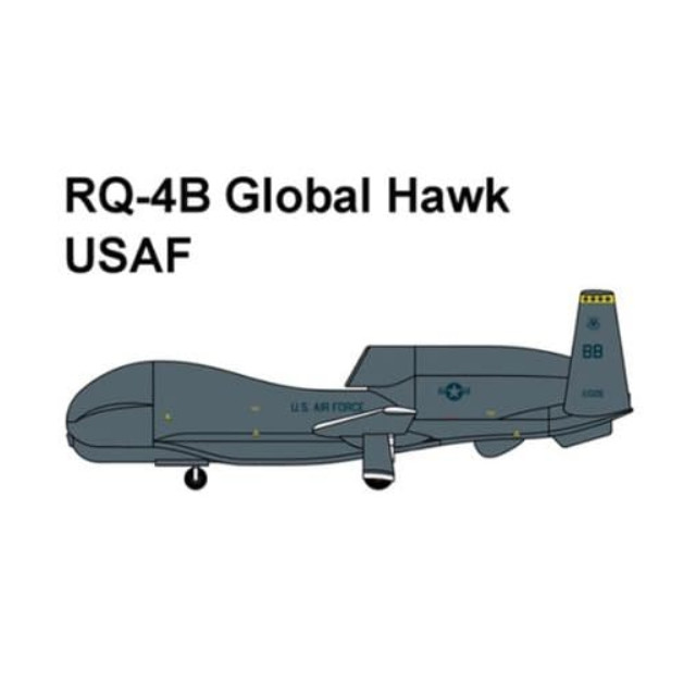 [PTM]1/144 RQ-4B グローバルホーク USAF [MWG144309] MINIWING(ミニウィング) プラモデル