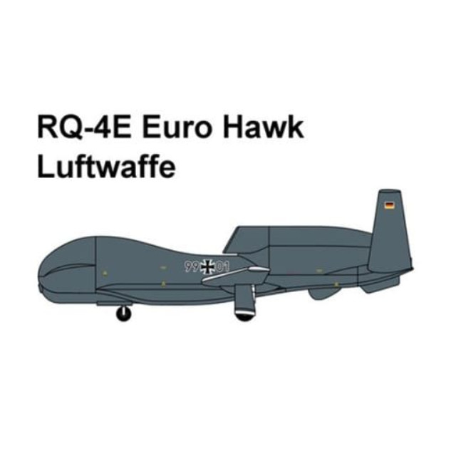 [PTM]1/144 RQ-4E ユーロホーク ドイツ空軍 [MWG144310] MINIWING(ミニウィング) プラモデル