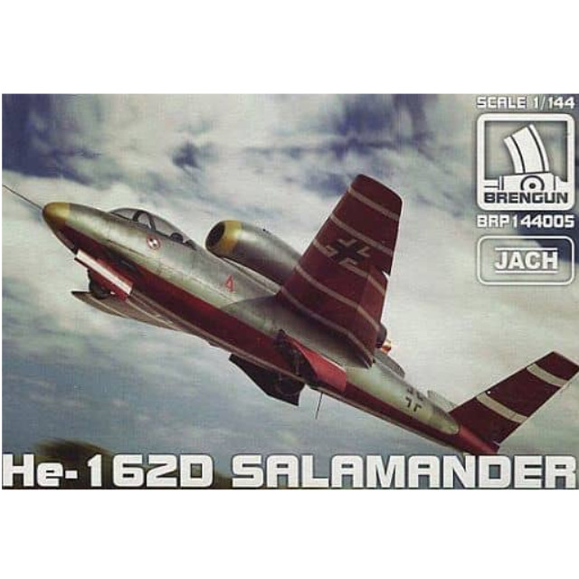 [PTM]1/144 He-162D フォルクスイェーガー [HAUBRP144005] BRENGUN(ブレンガン) プラモデル