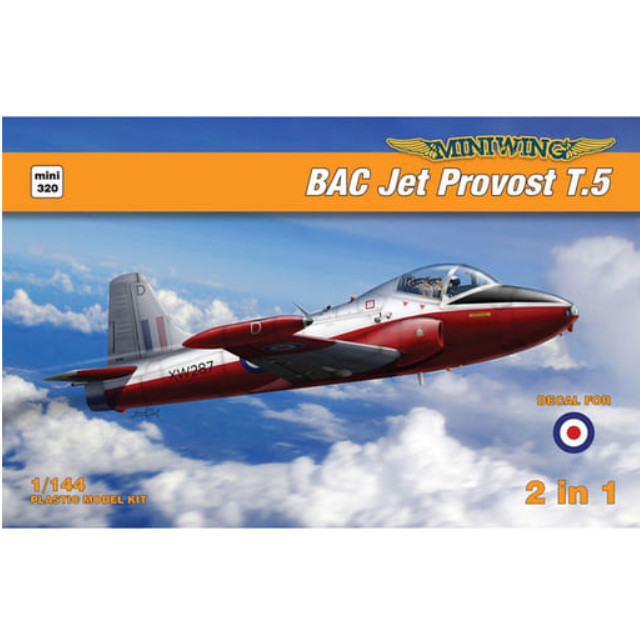 [PTM]1/144 BAC ジェット・プロヴォスト T.5 2機セット [MWG144320] MINIWING(ミニウィング) プラモデル