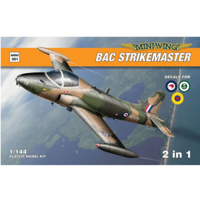[PTM]1/144 BAC ストライクマスター(ニュージーランド・サウジアラビア・エクアドル) 2機セット [MWG144321] MINIWING(ミニウィング) プラモデル