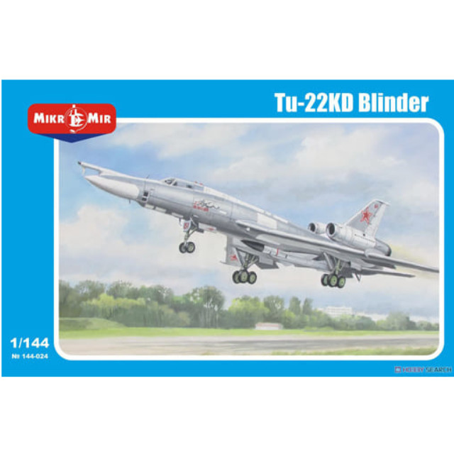 [PTM]1/144 Tu-22KD ブラインダー ミサイル爆撃機 [MKR144-024] MIKROMIR(ミクロミル) プラモデル