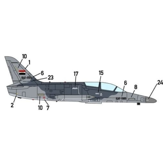 [PTM]1/144 アエロ L-159A ALCA イラク空軍 [MWG144324] MINIWING(ミニウィング) プラモデル
