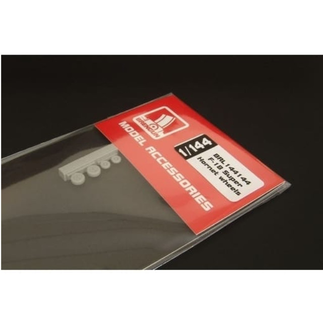 [PTM]1/144 F-18 スーパーホーネット用ホイールセット ディティールアップパーツ [HAUBRL144144] BRENGUN(ブレンガン) プラモデル