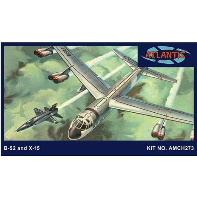 [PTM]1/175 B-52 & X-15 w/スイベルスタンド(旧レベル) [ATLAMCH273] アトランティスモデル(ATLANTIS) プラモデル