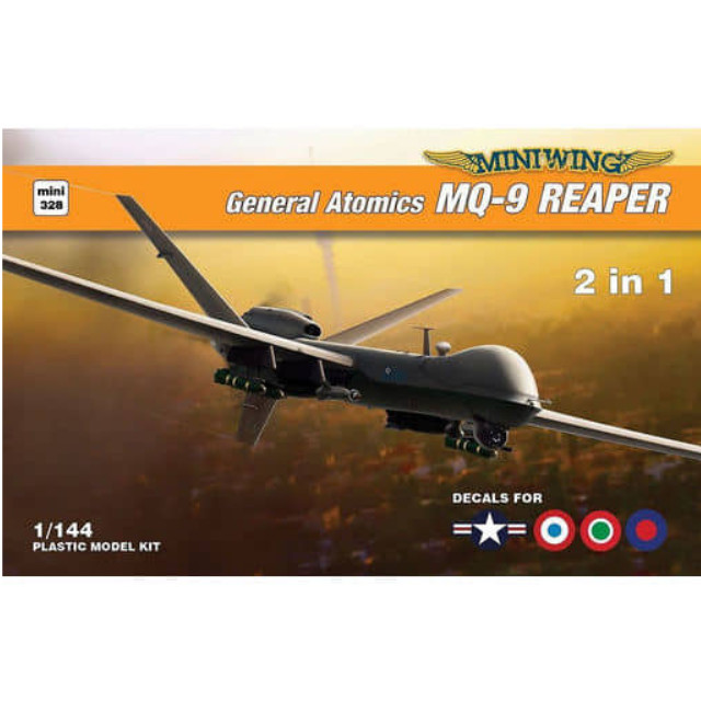 [PTM]1/144 MQ-9 リーパー 2イン1 2機入り [MWG144328] MINIWING(ミニウィング) プラモデル