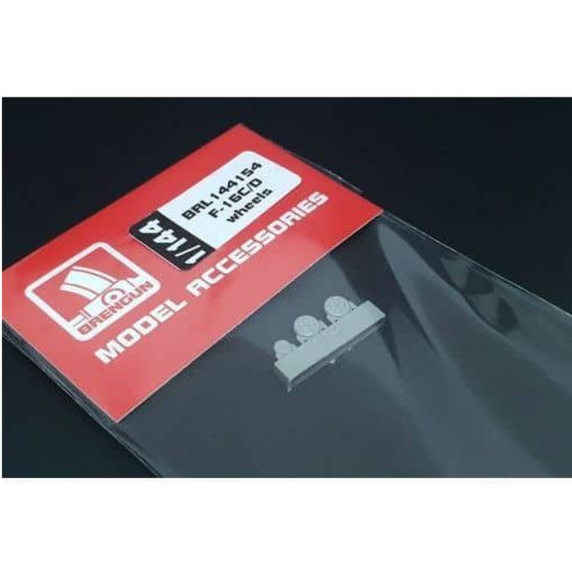 [PTM]1/144 F-16C/D用ホイール ディティールアップパーツ [HAUBRL144154] BRENGUN(ブレンガン) プラモデル