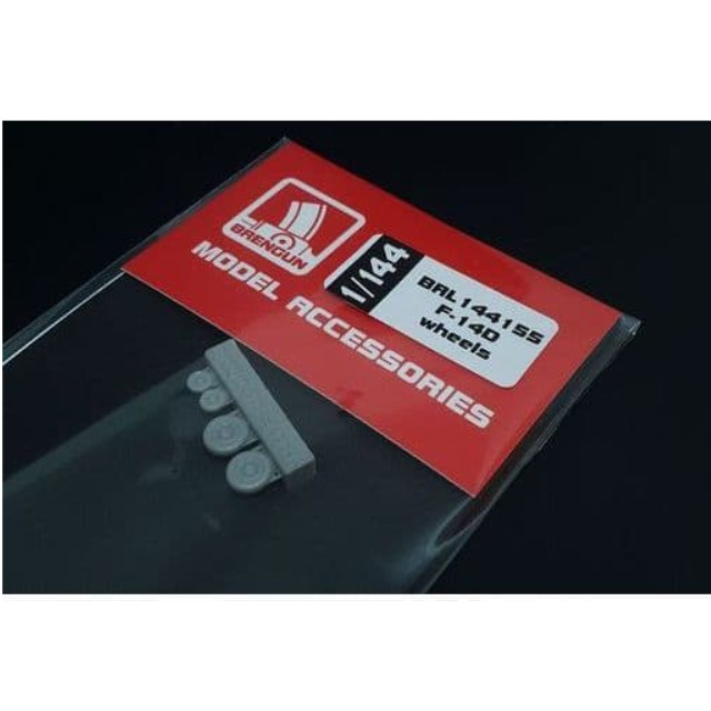 [PTM]1/144 F-14D用ホイール ディティールアップパーツ [HAUBRL144155] BRENGUN(ブレンガン) プラモデル