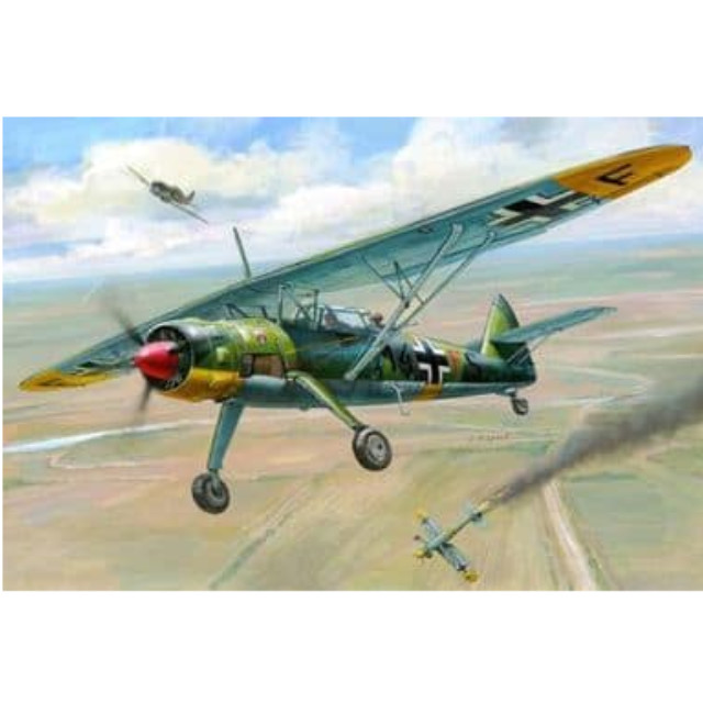 [PTM]1/144 ヘンシェル Hs 126 ドイツ偵察機 [ZV6184] ズベズダ プラモデル