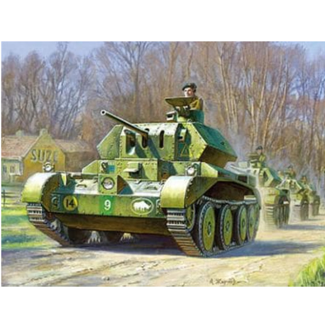 [PTM]1/100 クルセイダーIV イギリス戦車 [ZV6227] ズベズダ プラモデル