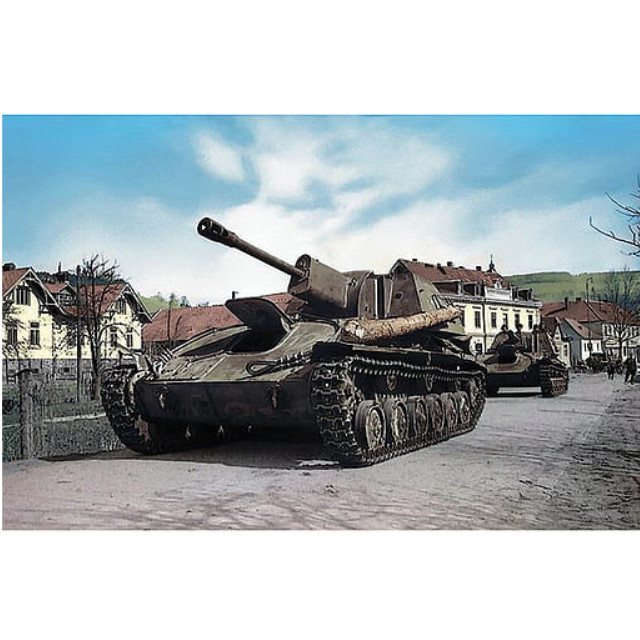 [PTM]1/100 SU-76M ソビエト自走砲 [ZV6239] ズベズダ プラモデル