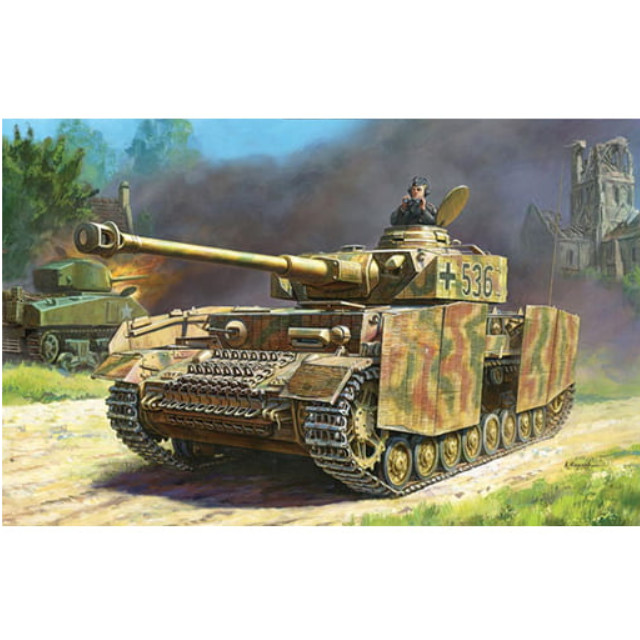 [PTM]1/100 ドイツ IV号戦車 H型 [ZV6240] ズベズダ プラモデル