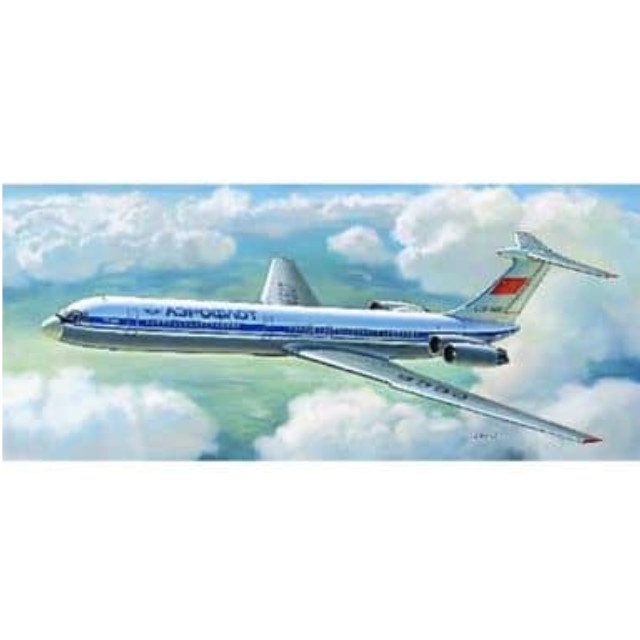 [PTM]1/144 イリューシンIL-62M ソビエト旅客機 [ZV7013] ズベズダ プラモデル