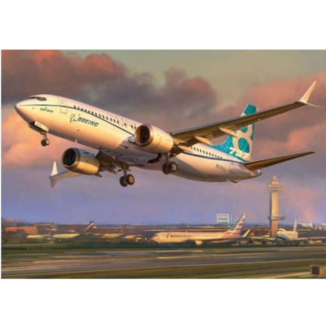 [PTM]1/144 ボーイング 737-8 MAX [ZV7026] ズベズダ プラモデル