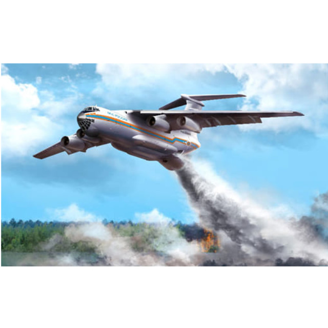[PTM]1/144 イリューシン IL-76TD EMERCOM ロシア輸送機 [ZV7029] ズベズダ プラモデル