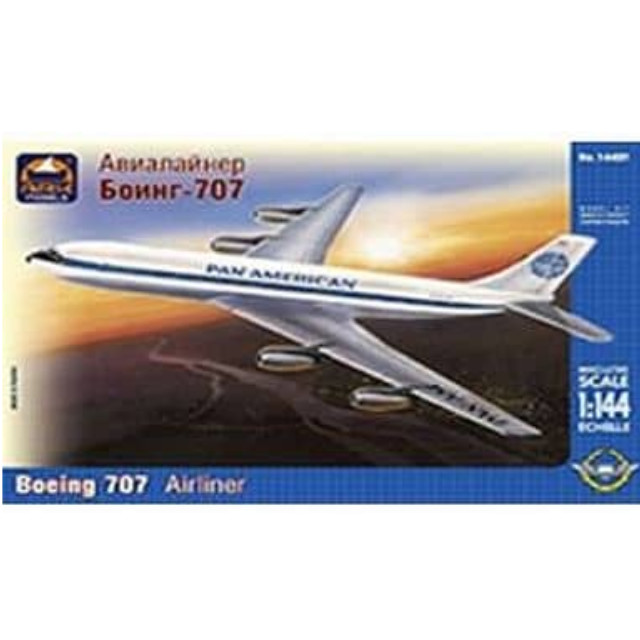 [PTM]1/144 ボーイング707-321 パンアメリカン航空 [AK14401] ARK MODELS プラモデル