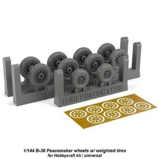 [PTM]1/144 B-36 ピースメーカー 自重変形ホイール ホビークラフト用 ディティールアップパーツ [AMRAW14301] Armory(アモリー) プラモデル