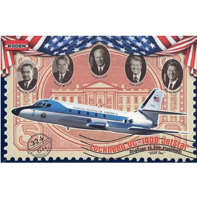 [PTM]1/144 Lockheed VC-140B JetStar [324] RODEN(ローデン) プラモデル
